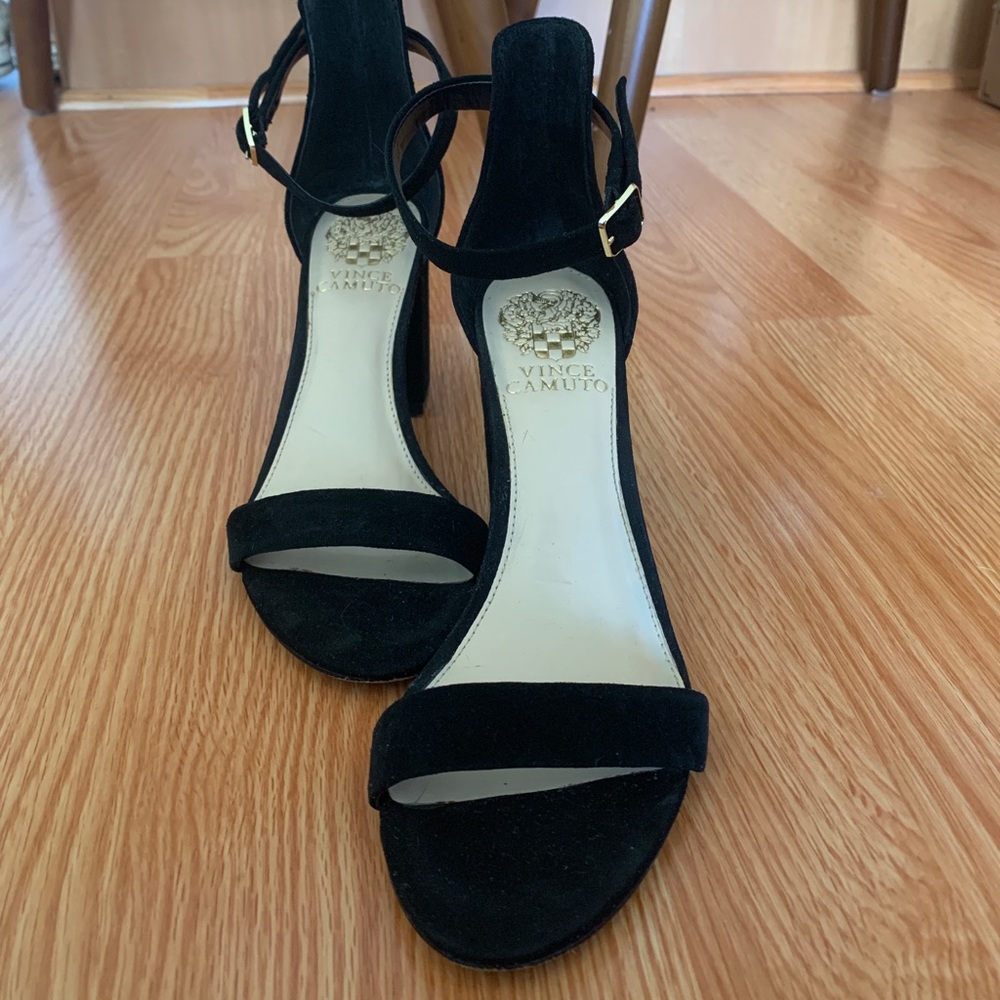 Vince Camuto Beah Block Heel Ankle Strap Sandal